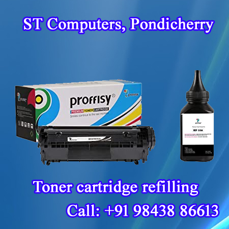 toner replacement in Pondicherry ST Computers